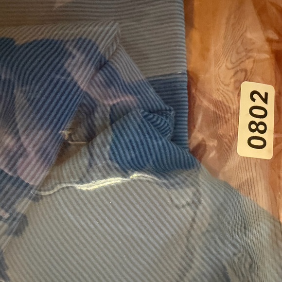 Lululemon Mens Shorts Large Striped‎ Athletic 9 Inch Linerless Drawstring Pocket - Picture 11 of 11